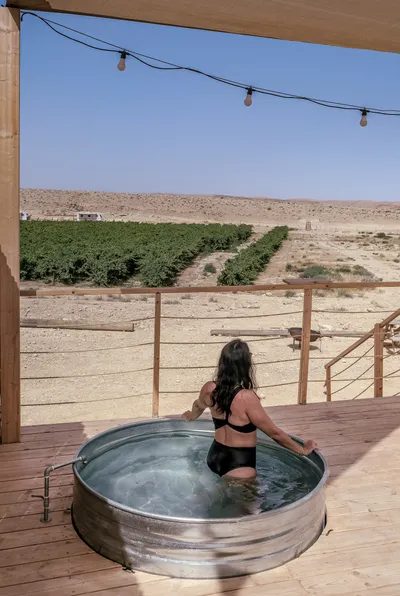 חוות נועם- הגלמפינג — מצפה רמון 2